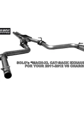 Solo Performance Mach-XL Catback Exhaust Kit Dodge Charger RT 2011-2014                                     - 991189SL - Image 2