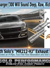 Solo Performance MR212-HJ Catback Exhaust Kit Dodge Charger RT 2015-2018                                     - 991190SL - Image 4