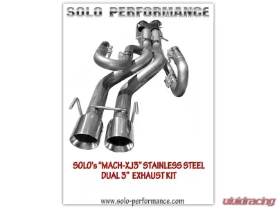 Solo Performance Mach-XJ3 Catback Exhaust System Jeep Grand Cherokee SRT-8 2006-2010 - 991710SL