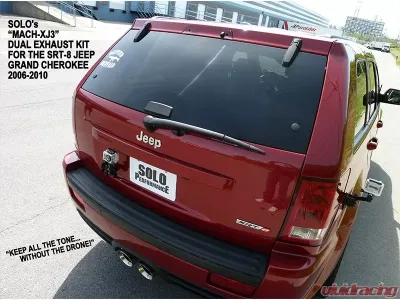 Solo Performance Mach-XJ3 Catback Exhaust System Jeep Grand Cherokee SRT-8 2006-2010 - 991710SL