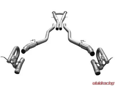Solo Performance WK2-Thunder-Res Catback Exhaust System Jeep Grand Cherokee SRT-8 2012-2018 - 991717SL