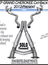 Solo Performance WK2-Thunder-Res Catback Exhaust System Jeep Grand Cherokee SRT-8 2012-2018                                     - 991717SL - Image 4