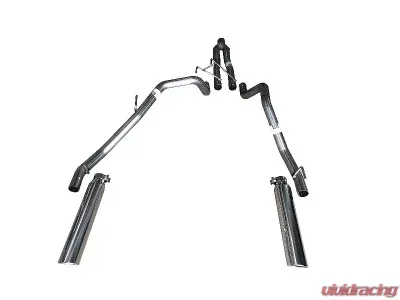 Solo Performance Street-Race Dual Catback Exhaust System Ram 1500 5.7L 2009-2018 - 991946SL