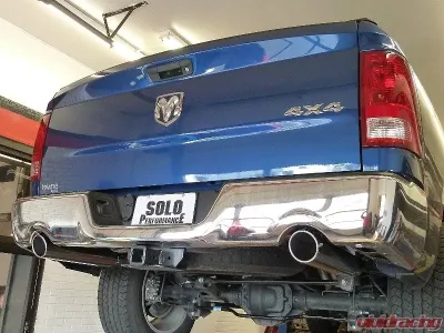 Solo Performance Street-Race Dual Catback Exhaust System Ram 1500 5.7L 2009-2018 - 991946SL