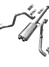 Solo Performance Eco-Mach-44-XV Dual Catback Exhaust System - Quieter Version (132" Wheel Base) Ford F-150 V6 2015-2019                                     - 993134SL - Image 7