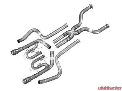 Solo Performance Street-Race Catback Exhaust System (Black Tips) Ford Mustang GT 2011-2014 - 993152BK