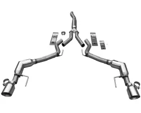 Solo Performance Catback Exhaust System (Black Tips) Ford Mustang Ecoboost 2015-2022