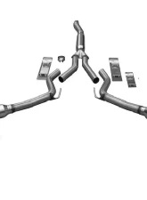 Solo Performance Catback Exhaust System (Black Tips) Ford Mustang Ecoboost 2015-2022                                     - 993176BK - Image 5