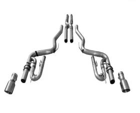 Solo Performance Street-Race-XV Catback Exhaust System (Black Tips) Ford Mustang GT 2015-2022