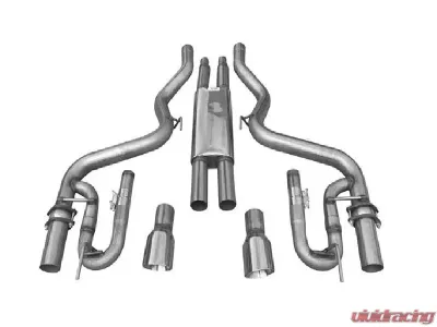 Solo Performance Mach-XV Catback Exhaust System Ford Mustang GT 2015-2022 - 993185SL