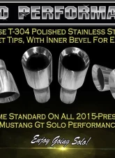 Solo Performance Mach-XV Catback Exhaust System Ford Mustang GT 2015-2022                                     - 993185SL - Image 5