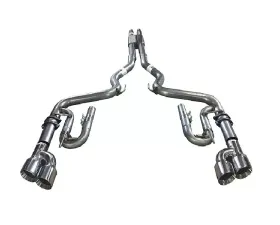 Solo Performance Mach-XVIII Exhaust System (Black Tips) Ford Mustang GT 2018+