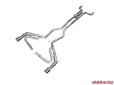 Solo Performance Mach-X-LLT w/ J-Pipes Catback Exhaust Kit Chevrolet Camaro V6 2010-2015 - 993902SL