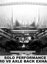 Solo Performance Axle-Back w/ J-Pipes Exhaust Kit Chevrolet Camaro SS V8 Coupe AT/MT 2010-2015                                     - 993905SL - Image 6