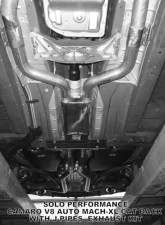 Solo Performance Mach-XL w/ J-Pipes Catback Exhaust Kit Chevrolet Camaro SS V8 AT 2010-2015                                     - 993925SL - Image 5