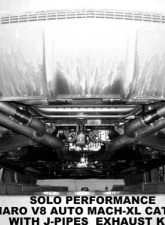 Solo Performance Mach-XL w/ J-Pipes Catback Exhaust Kit Chevrolet Camaro SS V8 AT 2010-2015                                     - 993925SL - Image 6