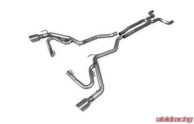 Solo Performance Street Race Catback Exhaust Kit Chevrolet Camaro SS V8 2010-2015 - 993927SL