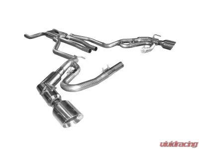 Solo Performance Mach-X-LFX w/ J-Pipes Catback Exhaust Kit Chevrolet Camaro V6 2010-2015 - 993961SL