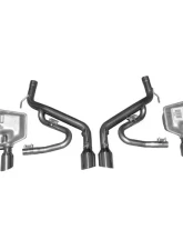 Solo Performance Axle-Back w/ J-Pipes Exhaust Kit Chevrolet Camaro SS V8 Convertible AT/MT 2011-2015                                     - 993966SL - Image 2