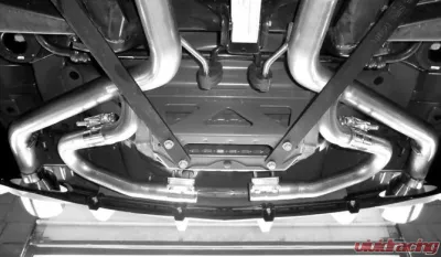 Solo Performance Axle-Back w/ J-Pipes Exhaust Kit Chevrolet Camaro SS V8 Convertible AT/MT 2011-2015 - 993966SL