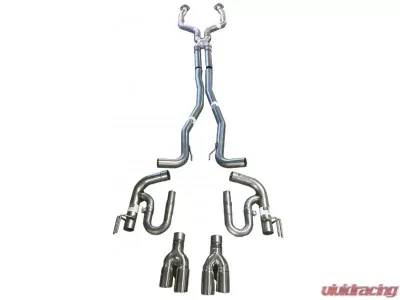 Solo Performance Street-Race-X3-XF Catback 3" Exhaust Kit Chevrolet SS 2014-2018 - 993986SL