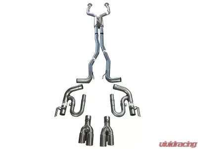 Solo Performance Mach-X3-XF Catback 3" Exhaust Kit Chevrolet SS 2014-2018 - 993987SL