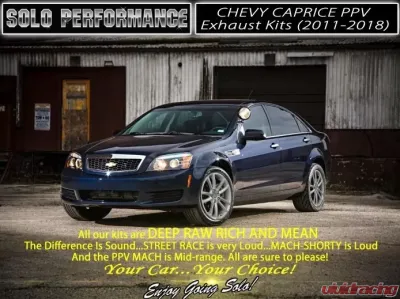 Solo Performance Mach-Balanced Catback Exhaust Kit Chevrolet Caprice PPV 2011-2018 - 993993SL