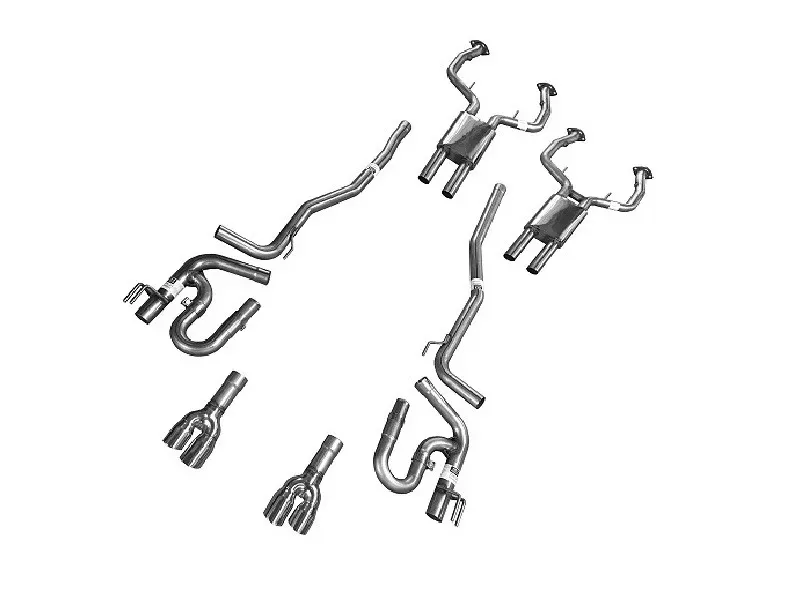 Solo Performance Mach-Shorty Catback Exhaust Kit Chevrolet Caprice PPV 2011-2018 - 993995SL