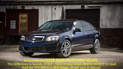 Solo Performance Mach-Shorty-Balanced Catback Exhaust Kit Chevrolet Caprice PPV 2011-2018                                     - 993997SL - Image 3