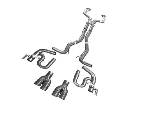 Solo Performance Street-Race Catback Exhaust Kit Chevrolet Caprice PPV 2011-2018