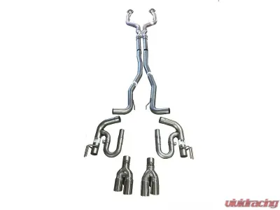 Solo Performance Street-Race-XF Exhaust Kit w/ Standard Tips Chevrolet SS 2014-2018 - 993999SL
