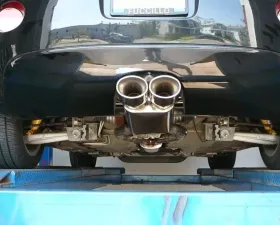 Solo Performance SQR-2 Rear Center Dual Catback Exhaust System Pontiac Solstice NA 2006-2009