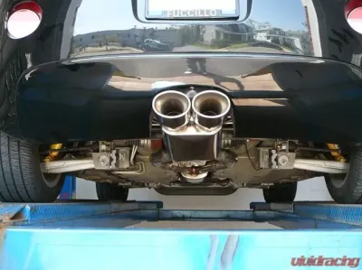 Solo Performance SQR-2 Rear Center Dual Catback Exhaust System Pontiac Solstice NA 2006-2009 - 994103SL