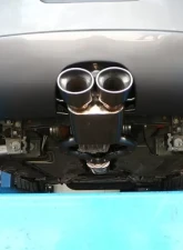 Solo Performance SQR-2 Rear Center Dual Catback Exhaust System Pontiac Solstice NA 2006-2009                                     - 994103SL - Image 2