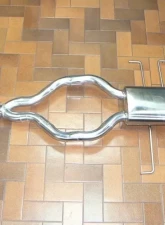Solo Performance SQR-2 Rear Center Dual Catback Exhaust System Pontiac Solstice NA 2006-2009                                     - 994103SL - Image 4