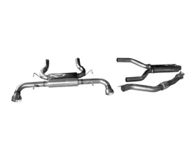 Solo Performance Mach w/ Resonator Dual Catback Exhaust System Pontiac Solstice NA 2006-2009