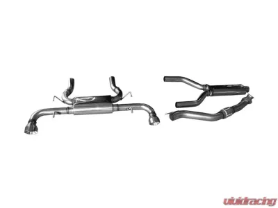 Solo Performance Mach w/ Resonator Dual Catback Exhaust System Pontiac Solstice NA 2006-2009 - 994107SL
