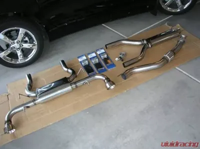 Solo Performance Mach w/ Resonator Dual Catback Exhaust System Pontiac Solstice NA 2006-2009 - 994107SL