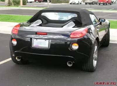 Solo Performance Mach w/ Resonator Dual Catback Exhaust System Pontiac Solstice NA 2006-2009 - 994107SL