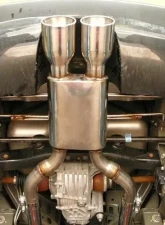 Solo Performance GXP Rear Center Duals Catback Exhaust System Pontiac Solstice GXP 2007-2009                                     - 994114SL - Image 4
