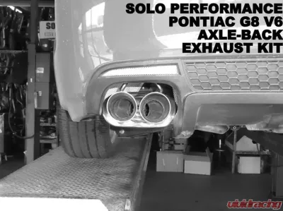 Solo Performance Axle-Back Exhaust System Pontiac G8 V6 2008-2009 - 994186SL