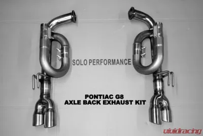 Solo Performance Axle-Back Exhaust System Pontiac G8 V8 2008-2009 - 994188SL