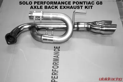 Solo Performance Axle-Back Exhaust System Pontiac G8 V8 2008-2009 - 994188SL