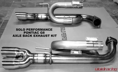 Solo Performance Axle-Back Exhaust System Pontiac G8 V8 2008-2009 - 994188SL