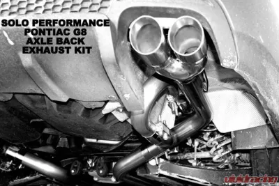 Solo Performance Axle-Back Exhaust System Pontiac G8 V8 2008-2009 - 994188SL