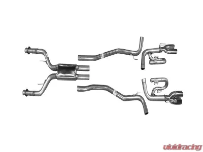 Solo Performance 2.5" Solo Mach-Shorty Kit w/ Race Connection to Kook's (Standard Pipe) Pontiac G8 V8 2008-2009 - 994194ML