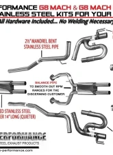 Solo Performance Mach Catback Exhaust System Pontiac G8 V8 2008-2009                                     - 994190SL - Image 3