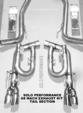 Solo Performance Mach Catback Exhaust System Pontiac G8 V8 2008-2009                                     - 994190SL - Image 4