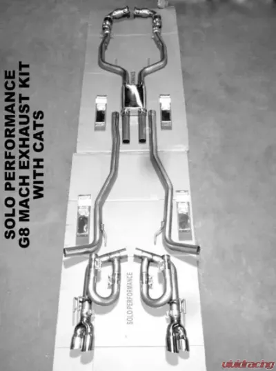 Solo Performance Mach Catback Exhaust System Pontiac G8 V8 2008-2009 - 994190SL