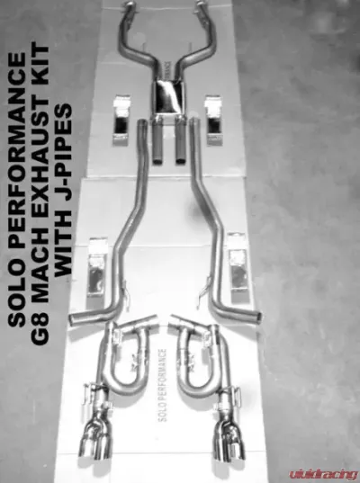 Solo Performance Mach Catback Exhaust System Pontiac G8 V8 2008-2009 - 994190SL